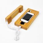 Natural Bamboo radiation-proof Handset For Iphone