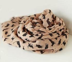 Little cat Infinity Scarf 